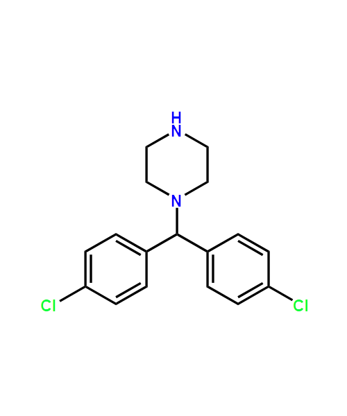 Dichlorobenzhydryl piperazine
