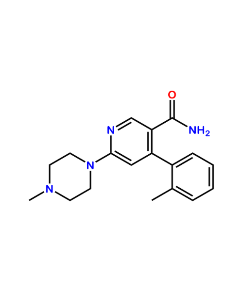 6-(4-Methylpiperazin-1-yl)-4-(o-tolyl)nicotinamide