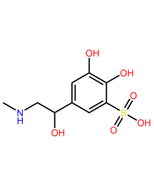 Chemical structure of Adrenaline Impurity-8