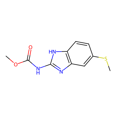 Chemical structure of Albendazole EP Impurity F