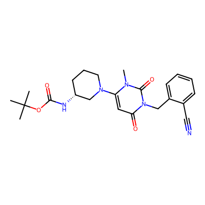 Chemical structure of Alogliptin Impurity G