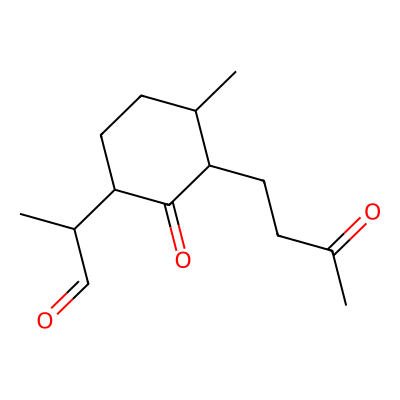 Chemical structure of Cyclohexanone Propanal Derivative (Isomer 1 & Isomer 2)