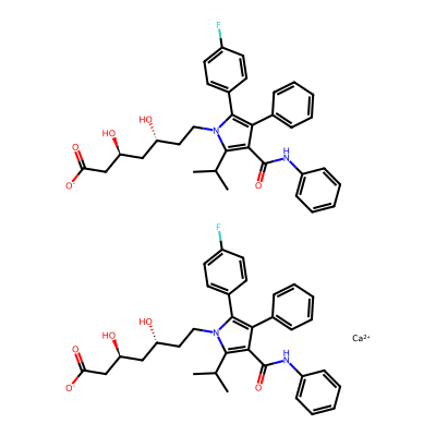 Chemical structure of Atorvastatin Related Compound B