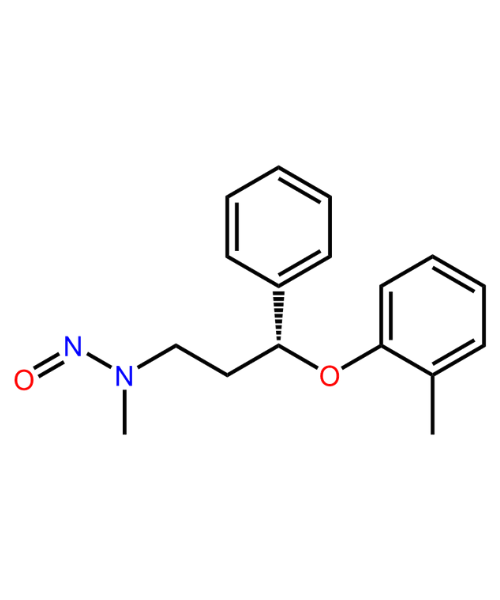 Chemical structure of N-Nitroso-Atomoxetine
