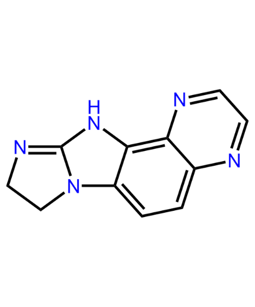 Chemical structure of Brimonidine Tartrate Cyclized Impurity