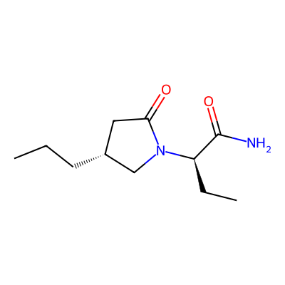 Chemical structure of Brivaracetam EP Impurity C
