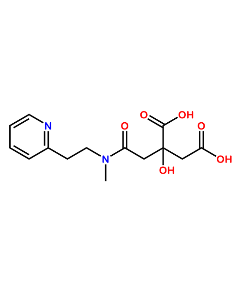 Chemical structure of Betahistine adduct 1