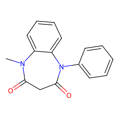 Chemical structure of Clobazam EP Impurity-B