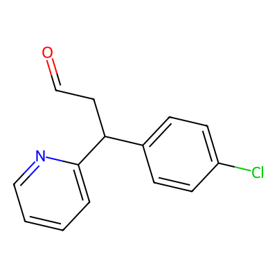 Chemical structure of Chlorphenamine Impurity 5