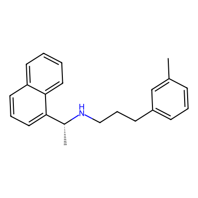 Chemical structure of Cinacalcet EP Impurity E
