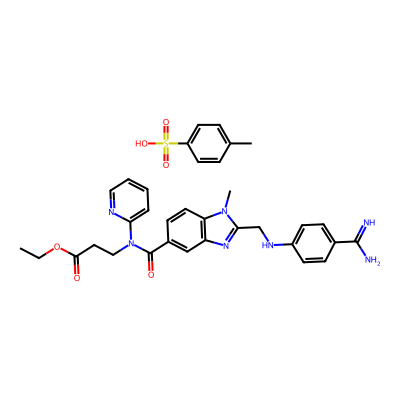 Chemical structure of Dabigatran Etexilate Related Compound B