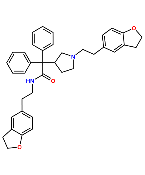 Chemical structure of Darifenacin Impurity H