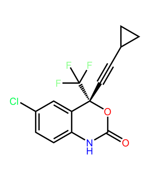 Chemical structure of Efavirenz R isomer