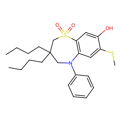 Chemical structure of Elobixibat Impurity-6