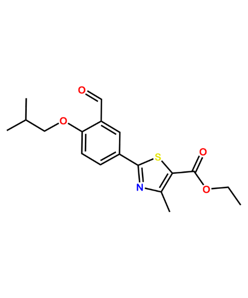 Chemical structure of Febuxostat Impurity VIII