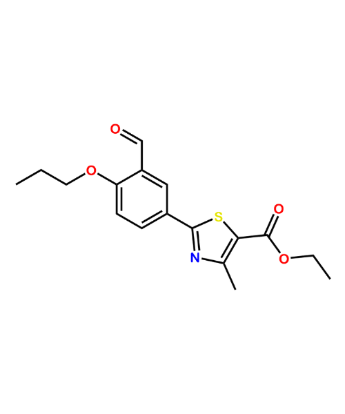 Chemical structure of Febuxostat Impurity 13