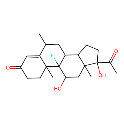 Chemical structure of Fluorometholone Impurity 7