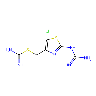 Chemical structure of Famotidine EP Impurity H