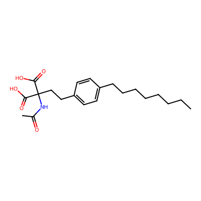 Chemical structure of Fingolimod H-FGMRC04 Impurity