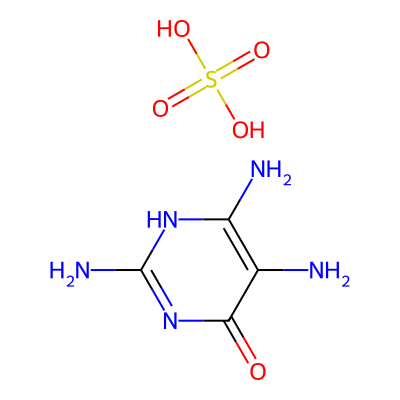 Chemical structure of Folic Acid Impurity B
