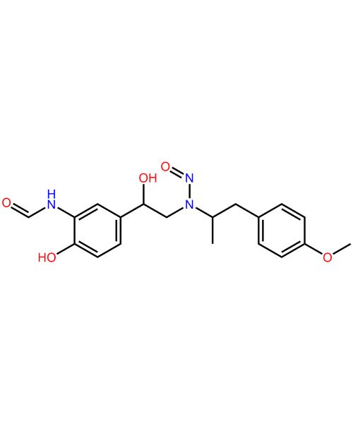 Chemical structure of Formoterol Nitroso