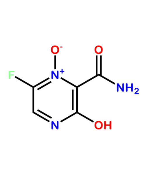 Chemical structure of Favipiravir 1-N-Oxide