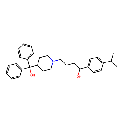 Chemical structure of Fexofenadine Related Compound C