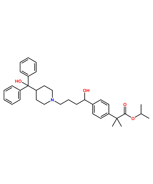 Chemical structure of Fexofenadine Isopropyl Ester