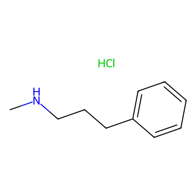 Chemical structure of Fluoxetine Related Compound B