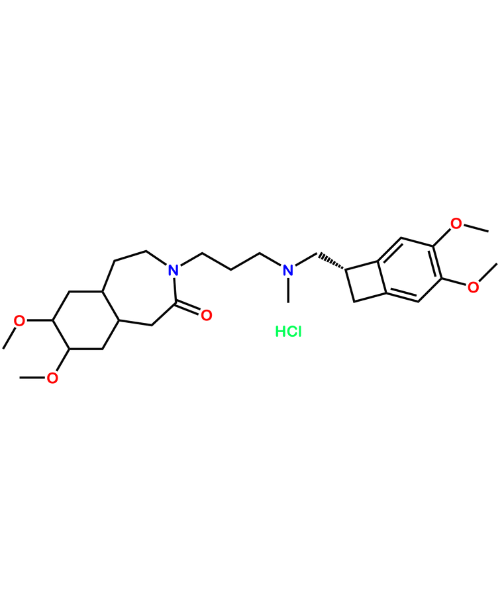 Chemical structure of Ivabradine Hydrochloride Impurity B