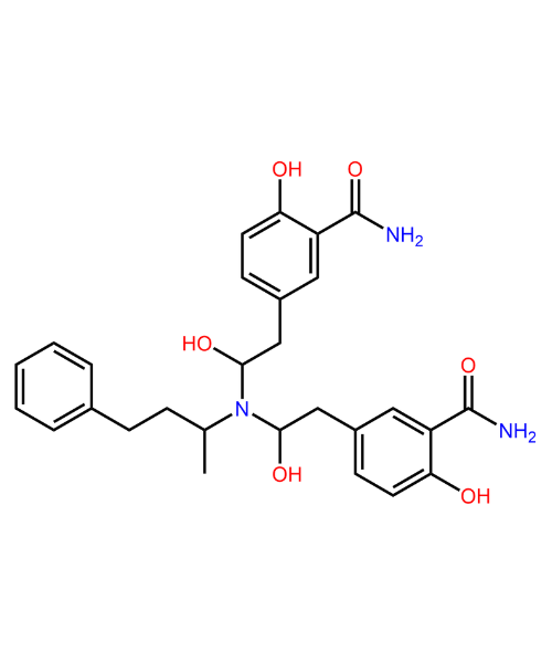 Chemical structure of Labetalol Hydrochloride Dimer Impurity