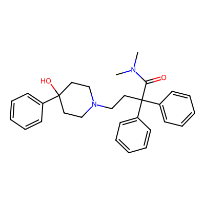 Chemical structure of Loperamide Impurity D