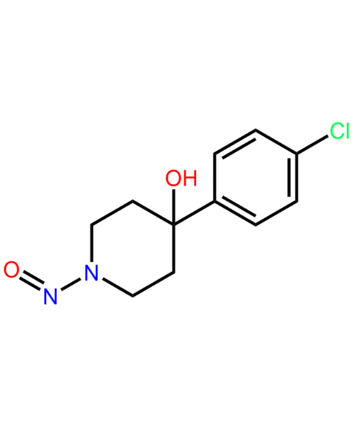 Chemical structure of N-Nitroso-Loperamide EP Impurity C