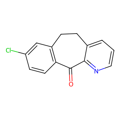 Chemical structure of Loratadine USP Related Compound C