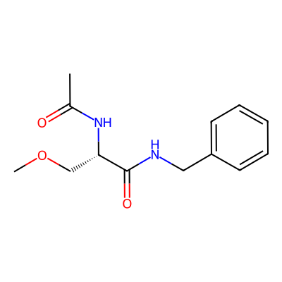 Chemical structure of Lacosamide EP Impurity A