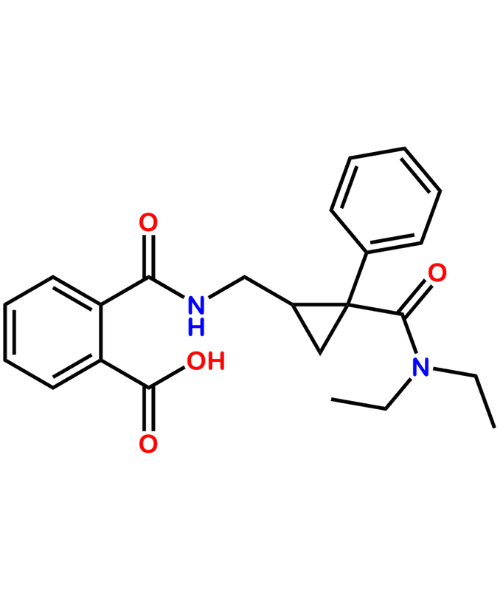 Chemical structure of Milnacipran Impurity D