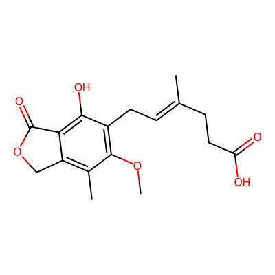Chemical structure of Mycophenolate Mofetil EP Impurity F