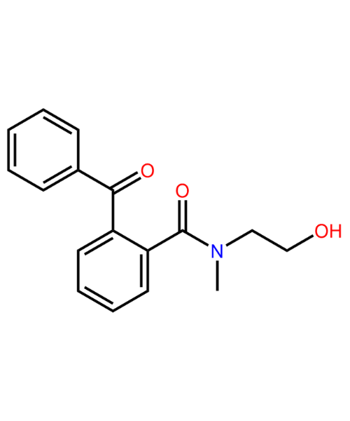 Chemical structure of 1-(2-benzoylphenyl)-3-(methylamino)propan-1-one