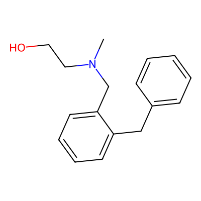 Chemical structure of Nefopam Deoxy Impurity