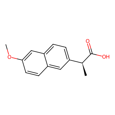 Chemical structure of Naproxen EP Impurity G