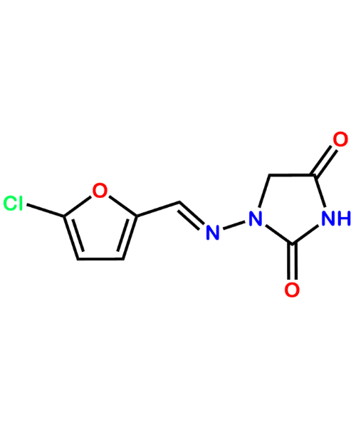 Chemical structure of Chlorofurantoin