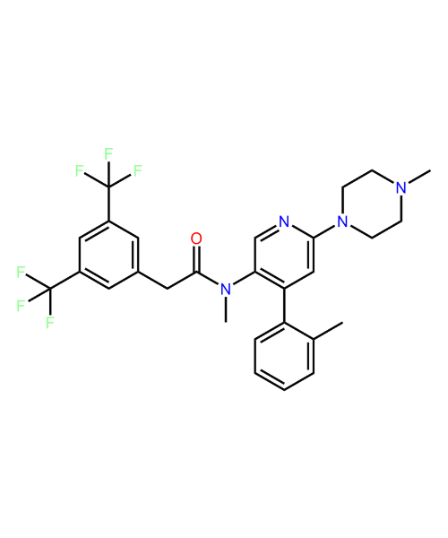 Chemical structure of Netupitant IM-3