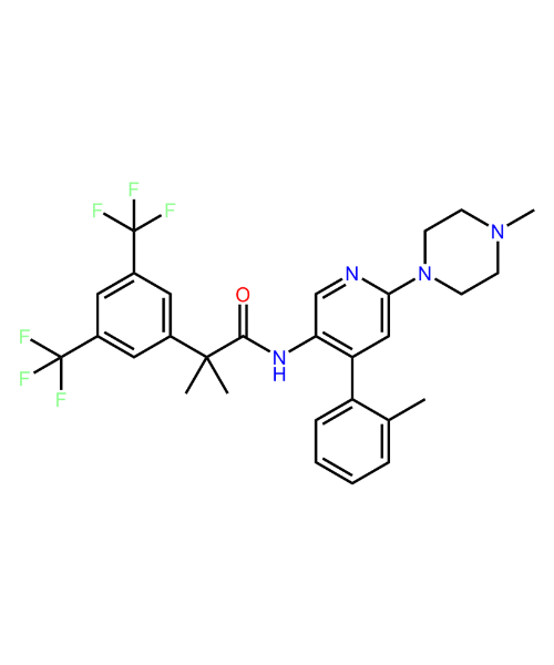 Chemical structure of Netupitant IM-4