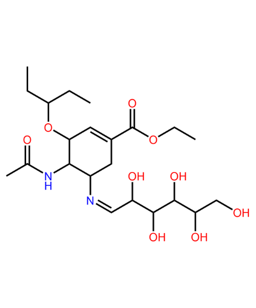 Chemical structure of Oseltamivir Impurity 8