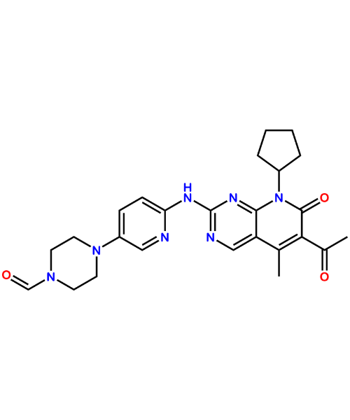 Chemical structure of N-Formyl Palbociclib