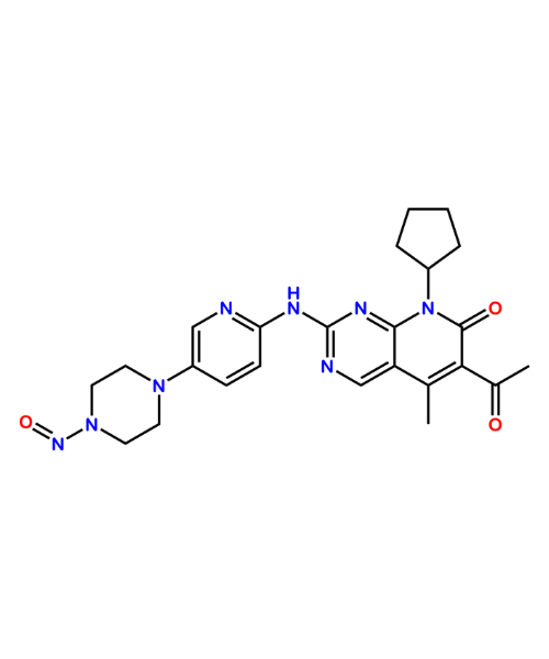 Chemical structure of N-Nitroso Palbociclib 1