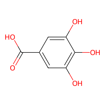Chemical structure of Propyl Gallate EP Impurity A