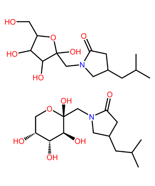 Chemical structure of Pregabalin Glucose