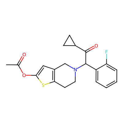 Chemical structure of Prasugrel- API
