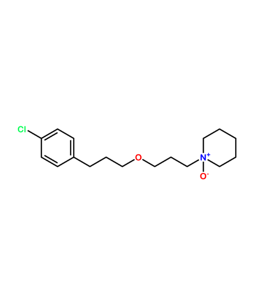 Chemical structure of Pitolisant N-oxide